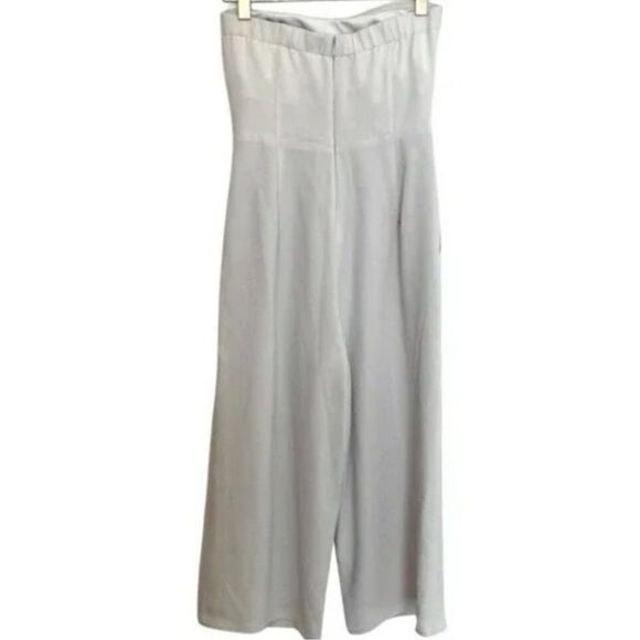 Aritzia Babaton Roshan Jumpsuit in sea salt Size 8 - Picture 5 of 8